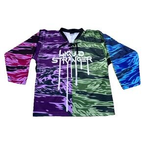 Liquid Stranger Wakaan Festival '19 Above The Sky Productions Hockey Jersey Sz S